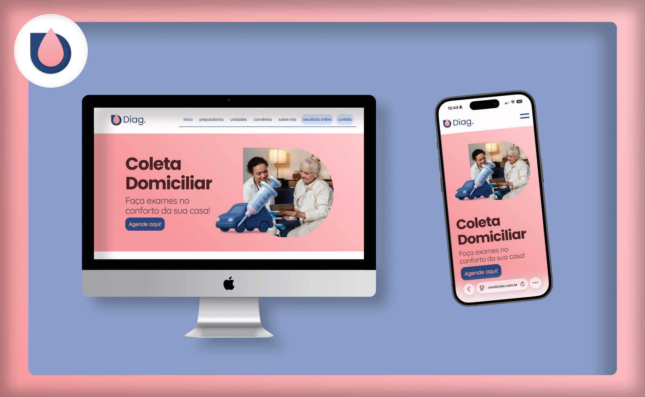 Site para um laboratório